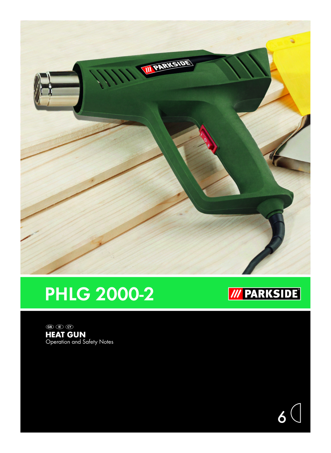 Parkside PHLG 2000-2 manual Phlg  